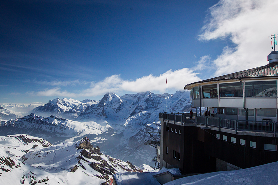 Mountain side Schilthorn