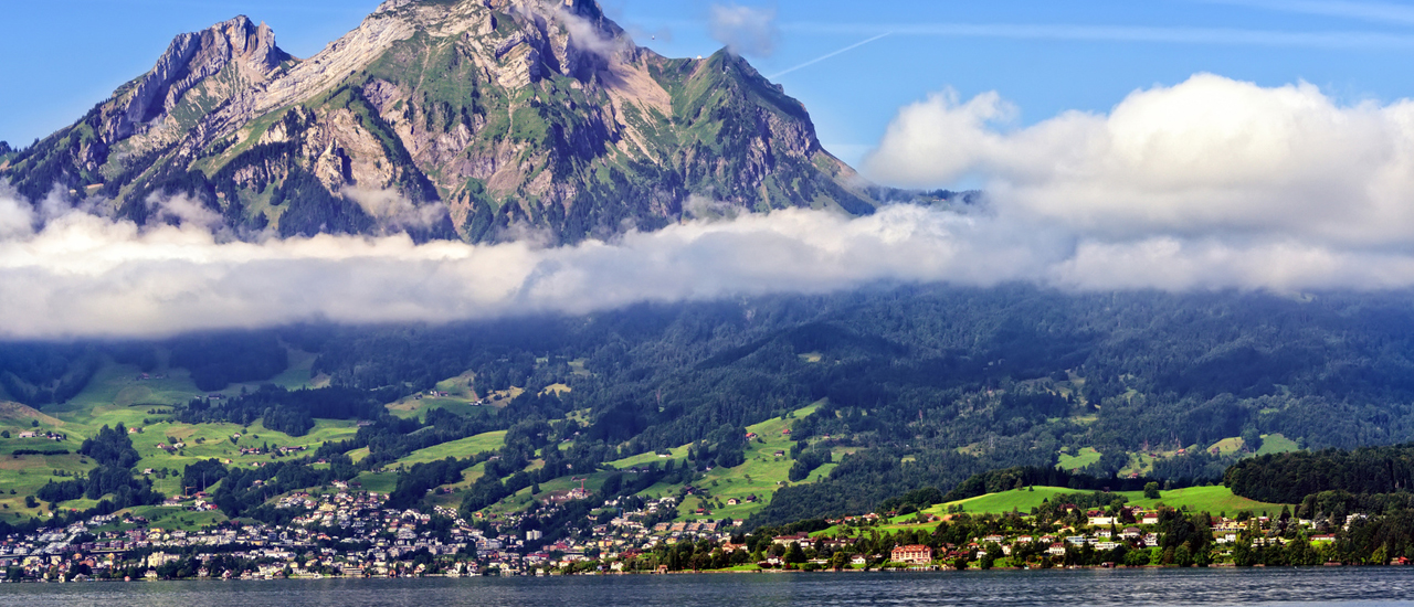Switzerland-Mount-Pilatus-From-Lake