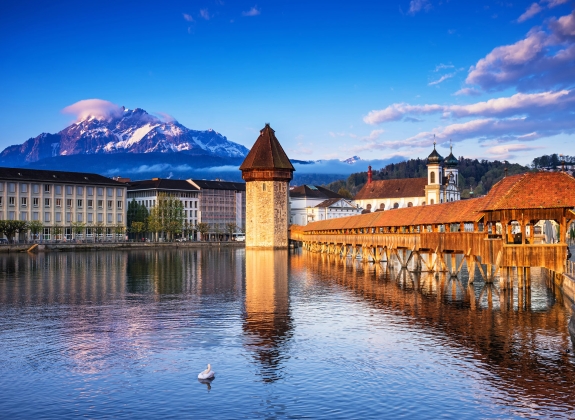 Panoramic view of Lucerne