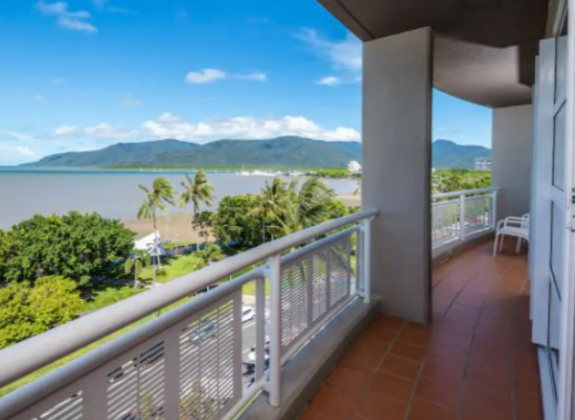 Cains hotel balcony view