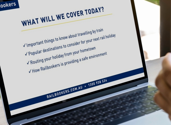 webinar details on computer screen for RBAU