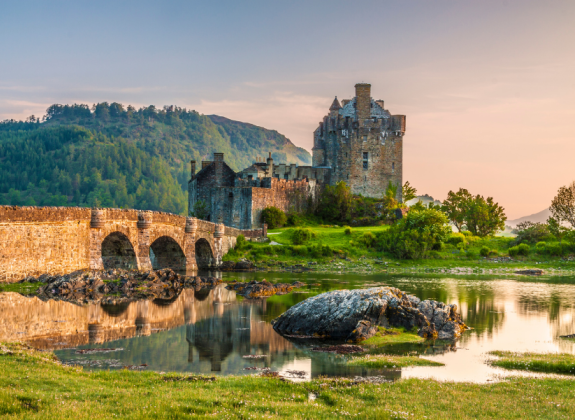 Loch Ness in the scottish Highlands