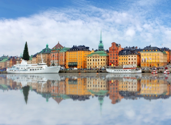 old_town_stockholm_sweden with boats in water
