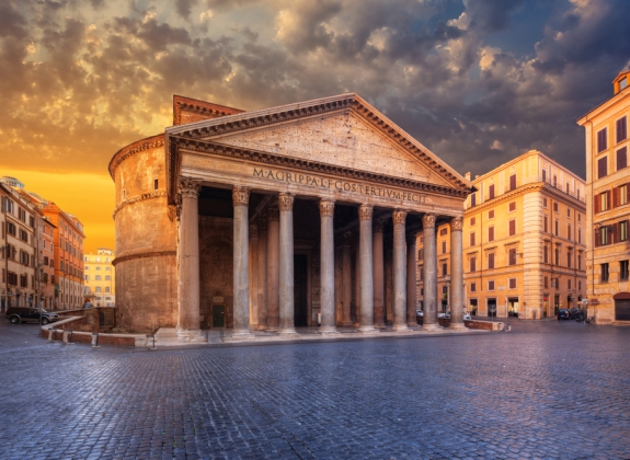 pantheon in rome italy