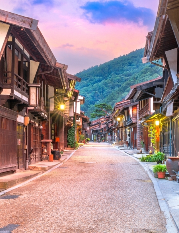 Visit Nagano in the Japan Alps for ski resorts, temples, hot springs, and snow monkeys on a Railbookers Japan rail vacation with scenic train journeys.