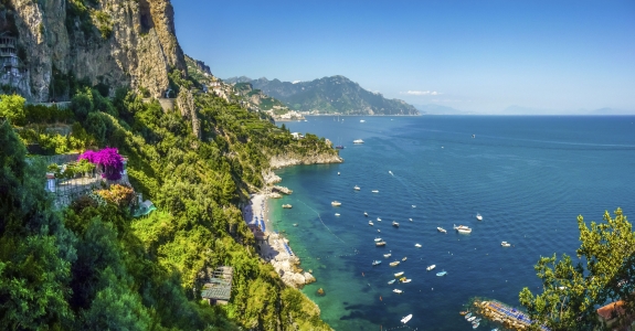 Amalfi Coast panorama, Campania, Italy