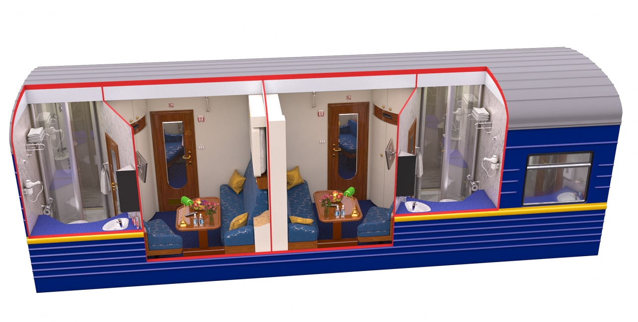 Gold Class onboard the golden eagle trans siberian day view diagram