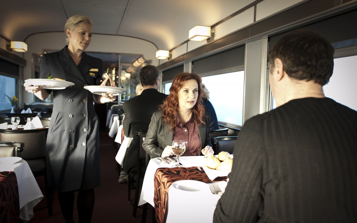 Dining Car Service on VIA Rail