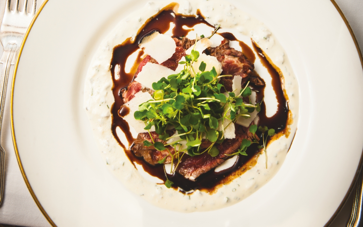 gourmet meals served on the Belmond Royal Scotsman