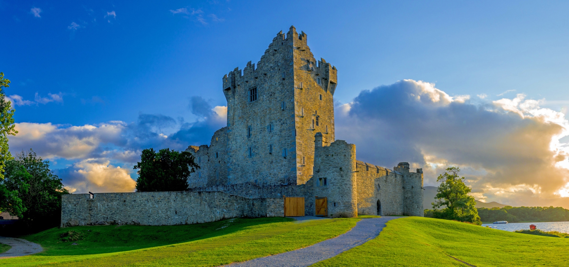 Ross-Castle-Killarney-Ireland Visit Ireland by Rail