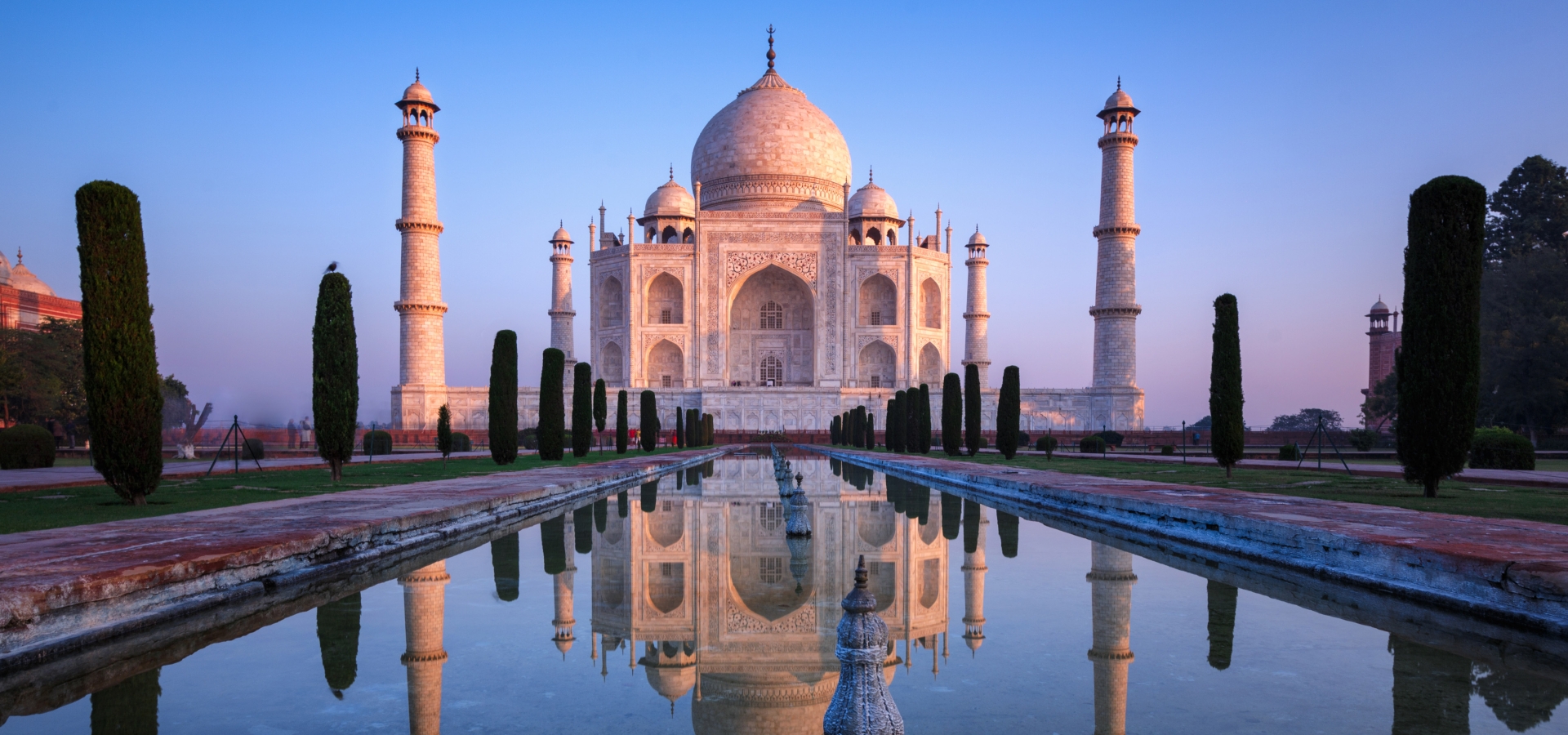 Taj Mahal in Agra, Uttar Pradesh, India