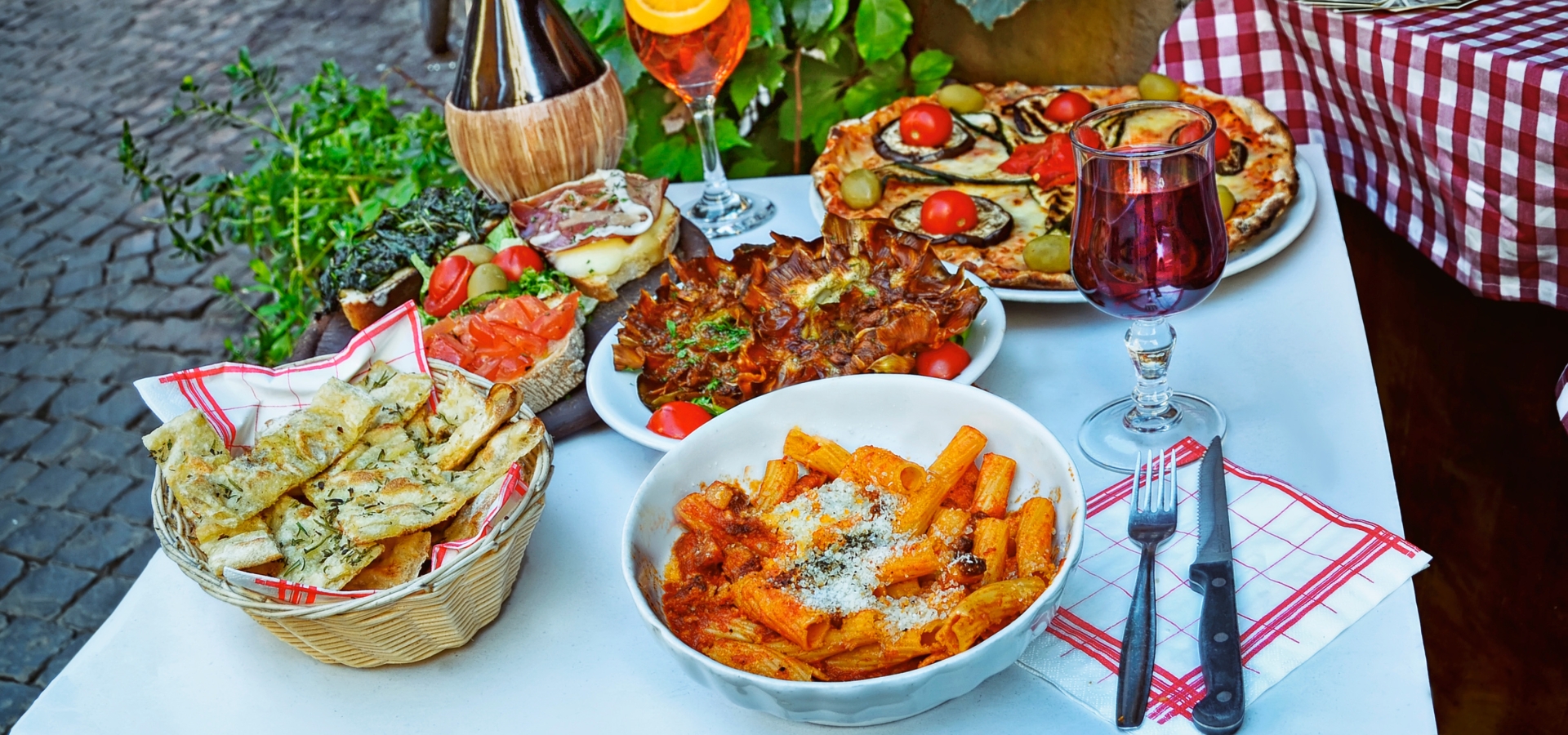 Market Tour and Cooking Class in Trastevere