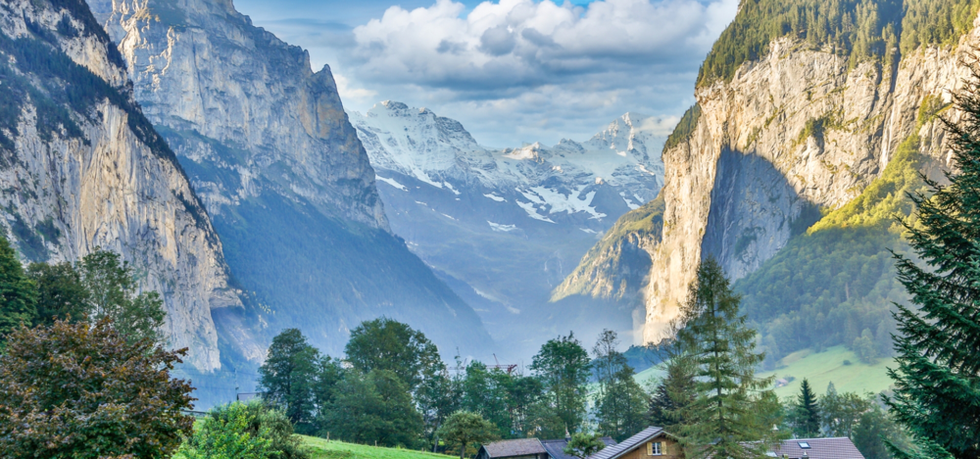 Wengen Switzerland mountain landscape view