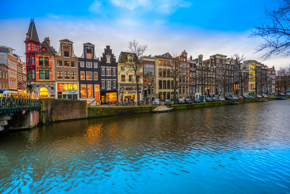 The Rijksmuseum in Amsterdam, Netherlands.