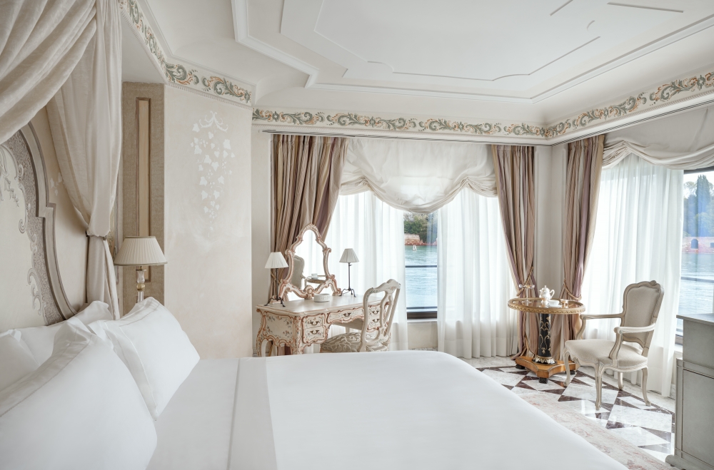 inside a bright hotel room - pick your perk