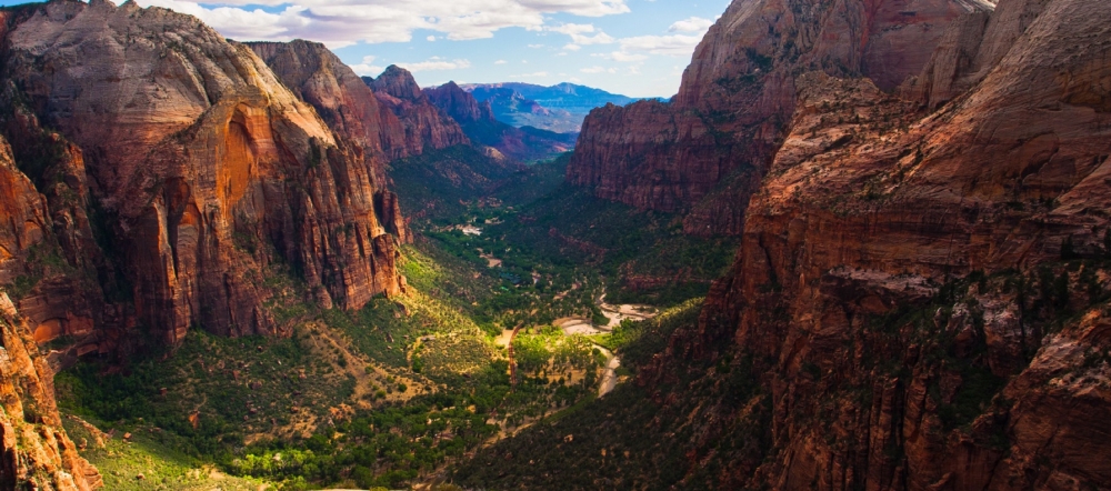 Great Landscape in Zion National Park,Utah,USA