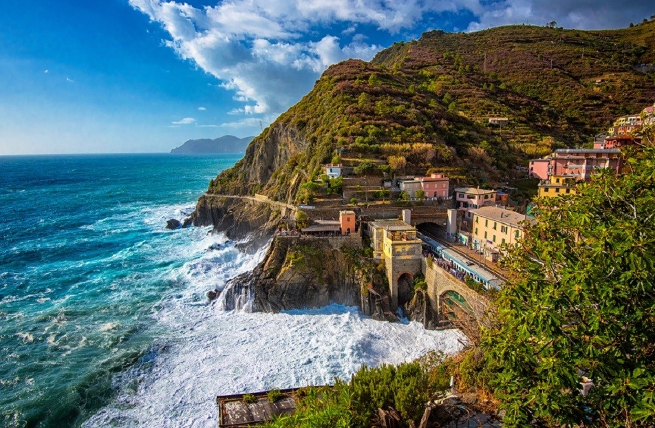 Cinque Terre is as every bit breathtaking as you’d imagine.